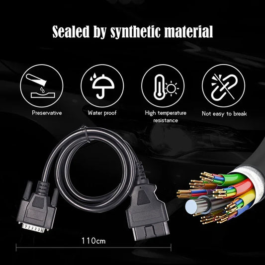 Programador de ECU CG FC200 com novo conjunto de adaptadores para motores 6HP e 8HP / MSV90 / N55 / N20 / B48 / B58