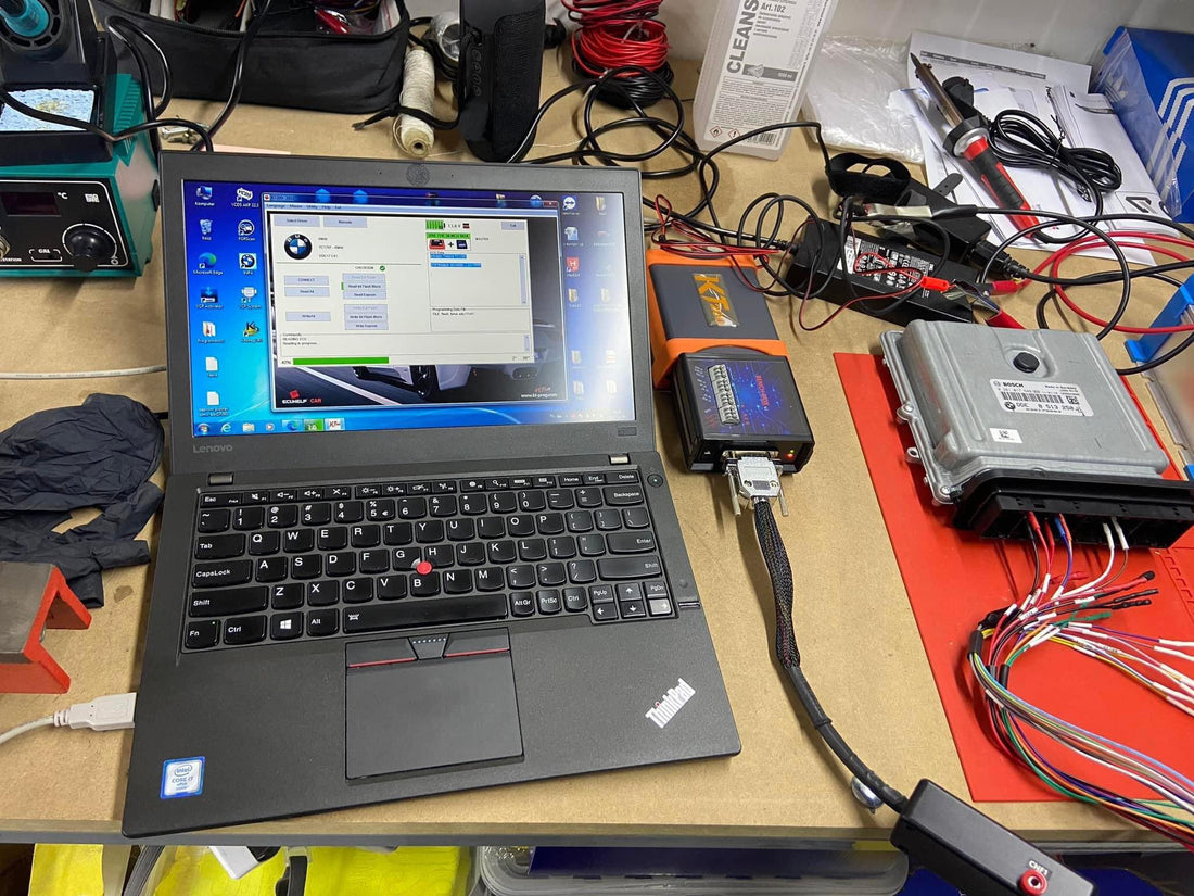 What software is used to edit ECU files?