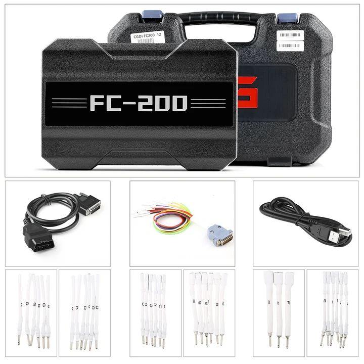 CG FC200 ECU Programmer with New Adapters Set 6HP & 8HP / MSV90 / N55 / N20 / B48/ B58