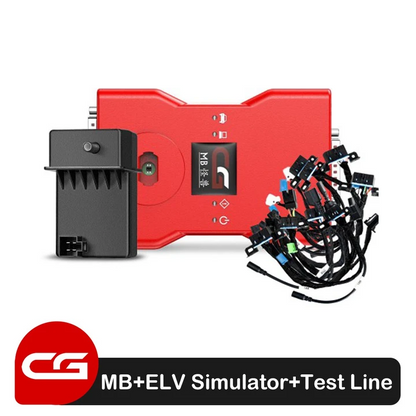 CGDI MB Key Programmer + ELV Simulator + EIS/ELV Test Line Full Adapters for ELV Repair Get 1 Free Token Daily