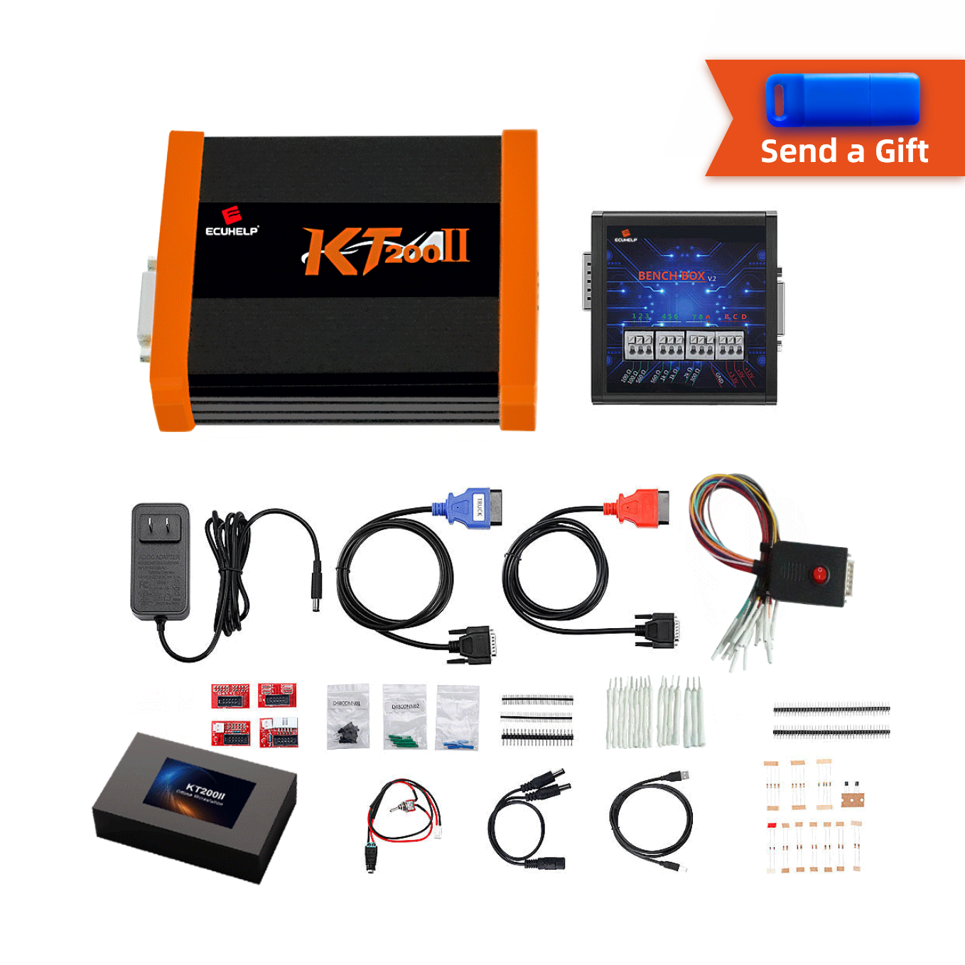 New KT200II ECU Programmer ECU/TCU programmer tool