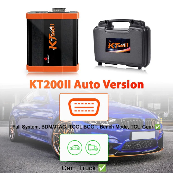 KT200II Auto version support car truck Protocol 