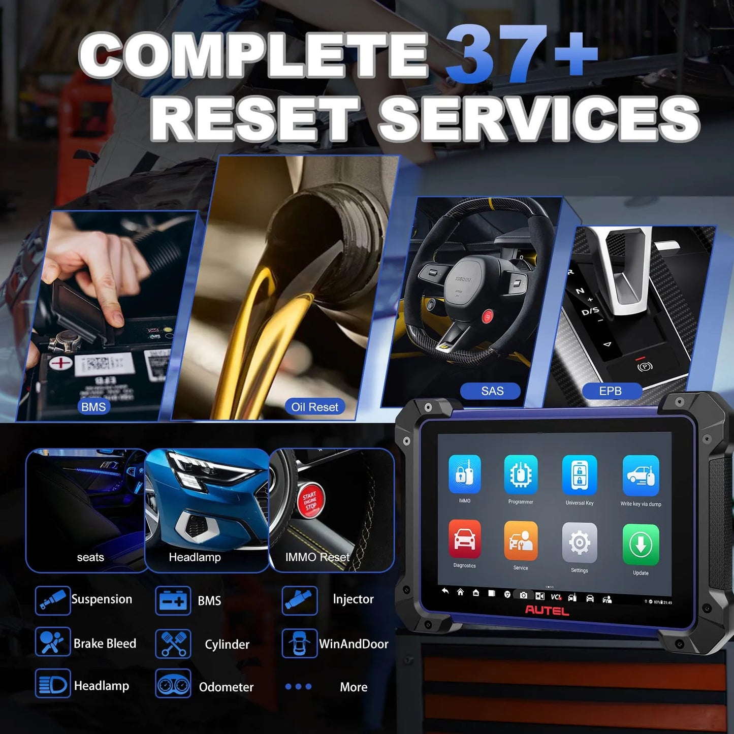 [Ship from EU/UK] 2026 Autel MaxiIM IM608 PRO II (Autel IM608 II) Full Kit with JVCI+ Plus IMKPA Accessories Get Free G-Box3 APB112