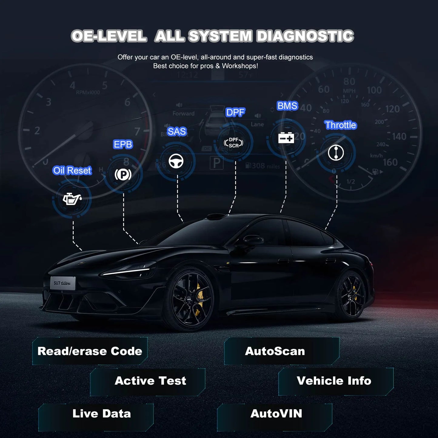 [Ship from EU/UK] 2026 Autel MaxiIM IM608 PRO II (Autel IM608 II) Full Kit with JVCI+ Plus IMKPA Accessories Get Free G-Box3 APB112